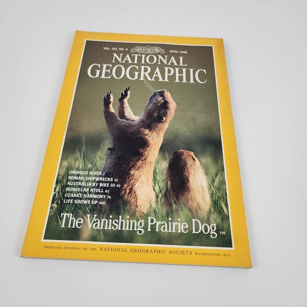 National Geographic‎ Magazine April 1998 No Insert